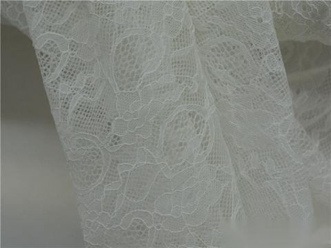 White Floral Lace, Nylon