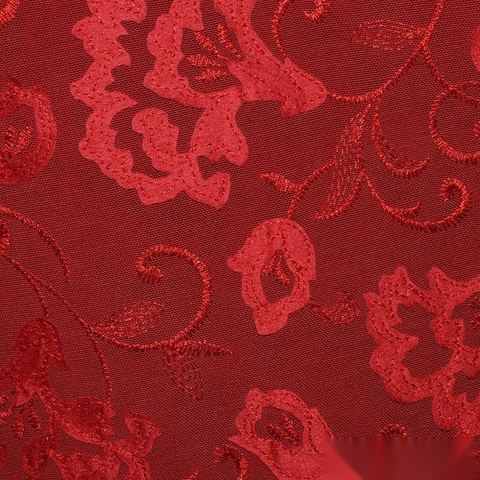 Jacquard 100% Polyester Satin Fabric
