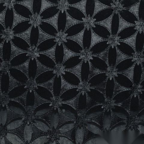 Jacquard 100% Polyester Chiffon Fabric